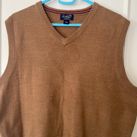 Argyle Arnold Palmer vest - size medium, golf, dad, preppy - Picture 2 of 14
